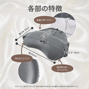 交換用人工シルク枕カバー ポイント2
